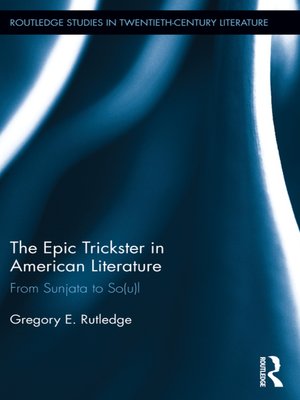 cover image of The Epic Trickster in American Literature